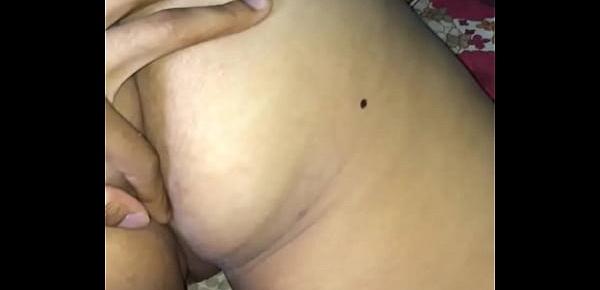 Spreading sweet smelly asshole of filipina teen maid